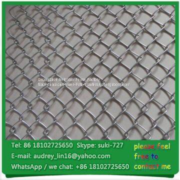 Galvanized Cheap fencing chain link fence styles industrial fence