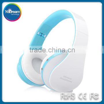 Bluetooth Headphone Wireless Headband Foldable Stereo Sports Headset With Mic Super Bass Noise Cancelling NX-8252