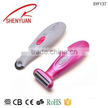 ladies shaving ladies facial leg hair trimmer