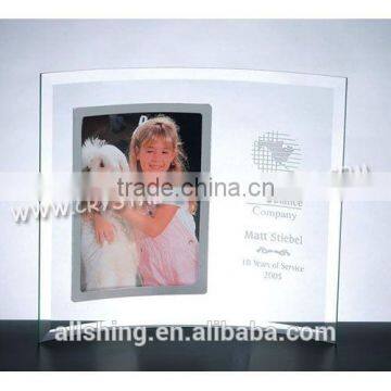 Wholesale Curved Glass Picture Photo Frames holds wholesale 2015 new items Tabletop glass Photo Frame