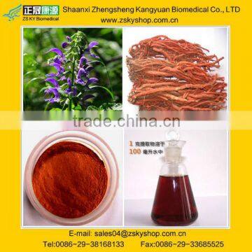 Danshen Root Powder Extracts from GMP manufacturer