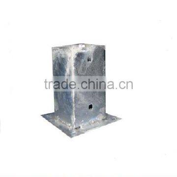 Hot Dipped Galvanzied Steel Fence Post Holder 750 mm Spike Support 750 mm Metal Shake3" photo-5