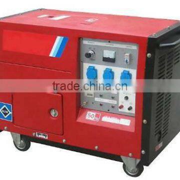 Air-cooled 4-Stroke 5kw portable home gasoline generator 220v