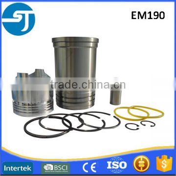 Factory export EM190 diesel engine widely used parts cylinder liner kit