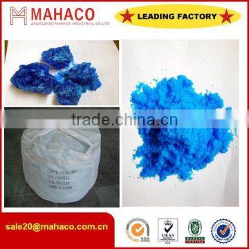 COPPER SULPHATE PENTAHYDRATE FEED GRADE/Copper Sulfate Pentahydrate 98% Feed Grade