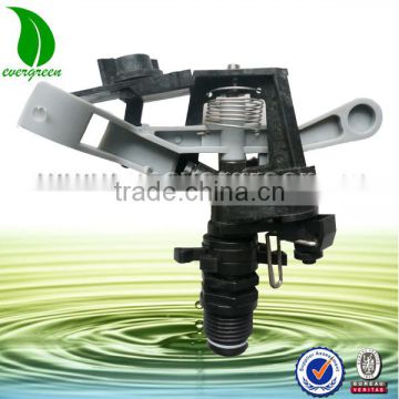 Adjustable irrigation impact sprinkler