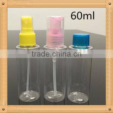 Factory mist plastic bottle logo printed with pump dispenser