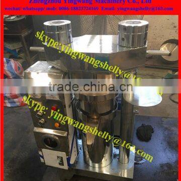 Stainless Steel Hydraulic olive/soybean/peanut/sesame Oil Press Machine/pressing machine/oil presser