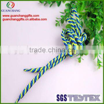 OEM custom round coloful polyester man and woman sports shoelace