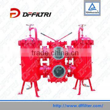 Complete in Specifications SDRLF Pressure Hydraulic Return Oil Duplex Strainer for Hydraulic System Continuous Filtration