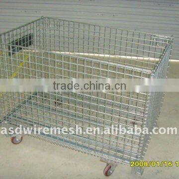 metal storage cages with 4 wheels