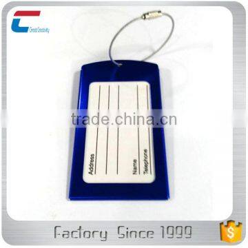 custom colorful metal aluminum suitcase tags for luggages management