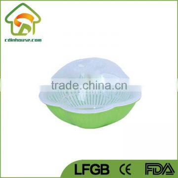 Plastic PP Wash Fruit Vegetable Basket With Lid photo-6