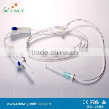 cheap price disposable infusion set with precise filter