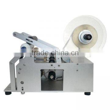JF2014 Semi automatic flat labeling machine semi automatic round bottle labeling machine