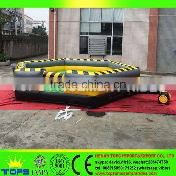 2017 New Look Inflatble Mechanical Rodeo Bull Mat/machine Rodeo Bull Mat/mechnical Bull Ride for Sale photo-4