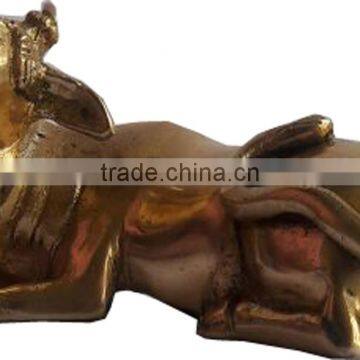 Brass Cow Sculpture photo-2