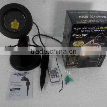 Red Green Outdoor Star Sky Twinkling Laser Projector Christmas Light photo-3