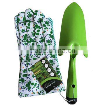 Garden Tools Set Garden Shovel With 1 Pairs Gloves photo-2