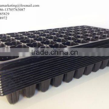 72 Cell Deep Root HIPS Plastic Nersery Seed Starting Tray for SugarCane Seedling Propagation