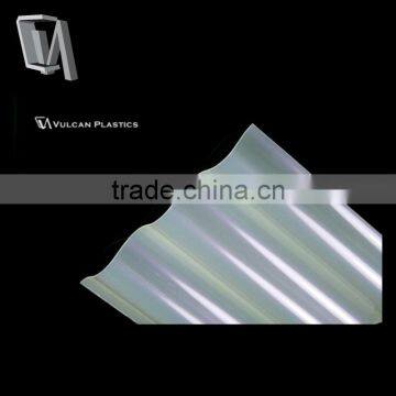 Translucent Polycarbonate Corrugated Lamianted Green Sheet (Pearly GREEN MINI) photo-3