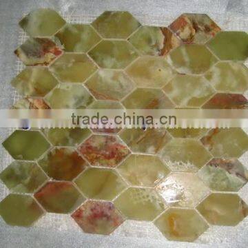 New Design 2017 GREEN ONYX MOSAIC TILES COLLECTIONS photo-5