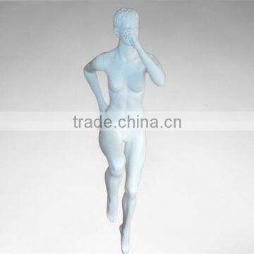 Female Mannequin in Gloss White Sport Style for Sale photo-4