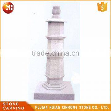 Japanese Art Design Marble Pagoda Garden Furniture