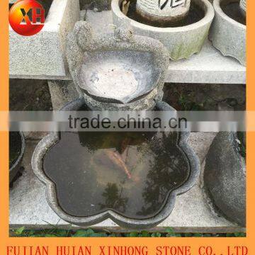 Outdoor Water Fountain With Flower Swimming Pool photo-3