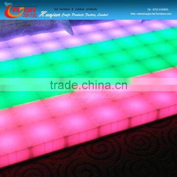 2019 Hot Sale RGB Color Change Interactive Led Dance Floor photo-3