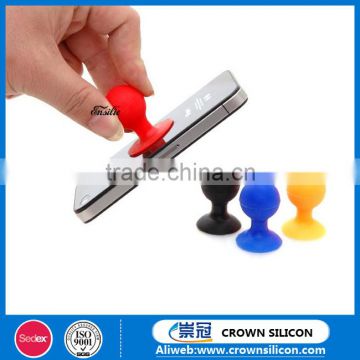 silicone phone holder/handset stand/telephone stand for Iphone 6