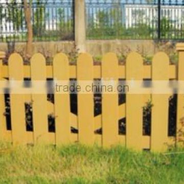 High Quality Decorative garden fencing Easily Assembled WPC fence Wood Plastic Composite Garden Fence Panel