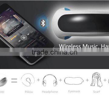 Round Portable Neck Pillow For Lunch Break/Travelling/ Neck Massage Music Pillow photo-5