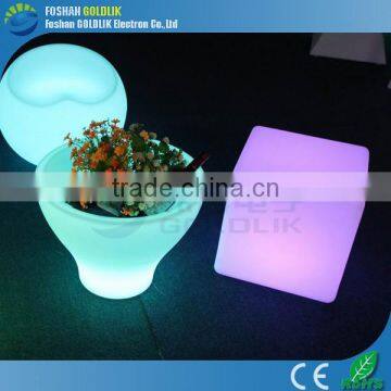 For party make led light cube with RGB led light change GKC-040RT