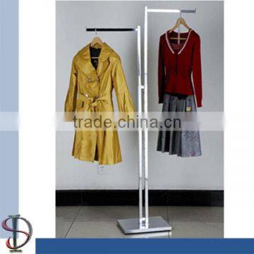 2-ways Garment Display Stand with Arm Rack