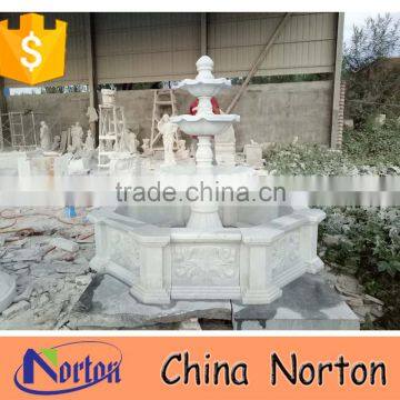 hand carved decorative garden stone water fountain NTMF-S520S