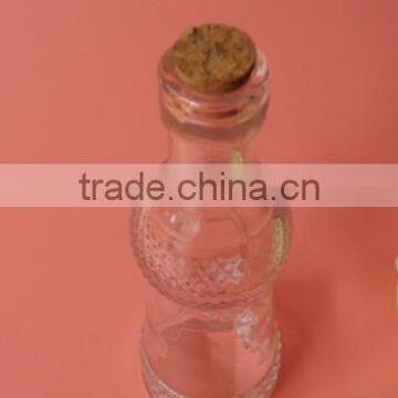 40ml Cheap Flint Mini Glass Cork Bottle photo-2