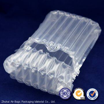 China Factory Supplier Inflatable Air Bubble Bag Cosmetic Packaing Column Bag Wine Bottle Cushion Airbag photo-2