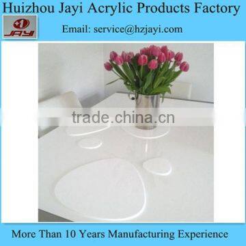 JYPM-002China Supplier Wholesale Acrylic Round Placemat/anti Slip Placemat/blank Placemat photo-5
