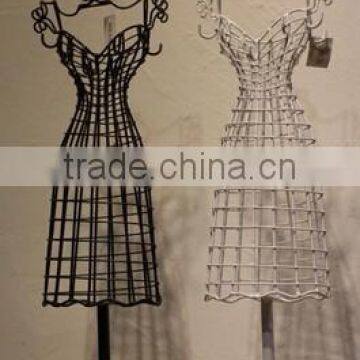 Window Display Prop Female Full Body Wire Metal Mannequin photo-3