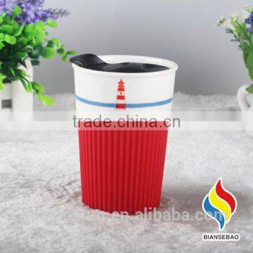 Wholesale Custom Printing Thermos Ceramic Coffee Mug photo-6
