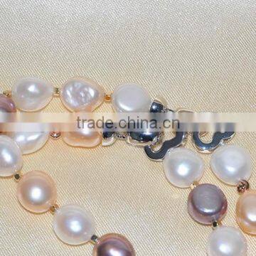 3-4 mm Multicolor Rice Shape Freshwater Pearl Bracelet photo-6