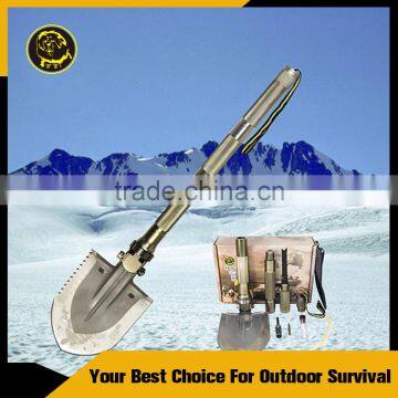 Duoji Best Outdoor Camping Steel Shovel as Car Repair Tools, Car Emergency Survival Kit Tools photo-2
