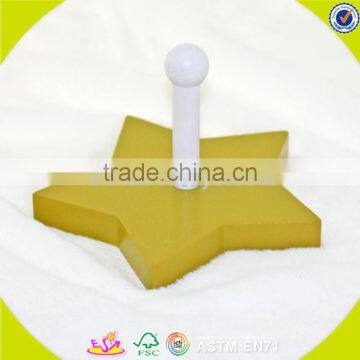 Wholesale Baby Wooden Wall Hook Cheap Kids Wooden Wall Hook High Quality Children Wooden Wall Hook W09B026