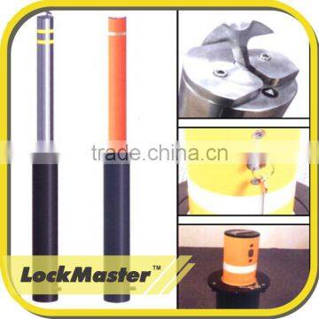 Cheap Stainless Steel Retractable Bollard With Manual Release Key photo-2