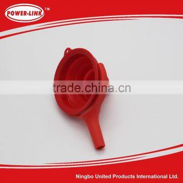 Silicone Foldable Funnel FDA LFGB Kitchen Tools photo-2