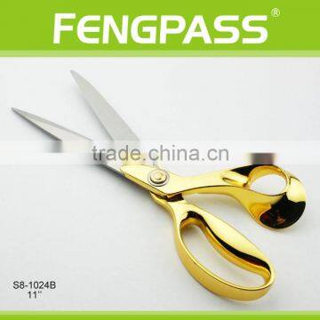 S8-1024B 11" Stainless Steel Blades With Zinc Alloy Handle Tailoring Scissors photo-2