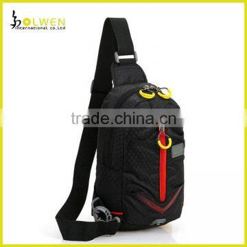 Outdoor Chest Shoulder Unbalance Gym Fanny Backpack Ladies Men Sling Bag photo-2