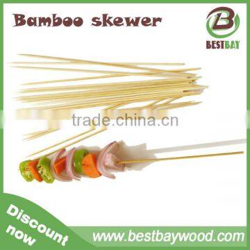 2016 Hot Sell Disposable Round Bamboo Skewer/bamboo Sticks/bbq Skewer/bbq Sticks photo-3