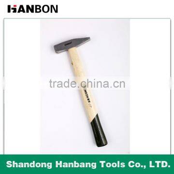 45# Carbon Steel Wooden Handle Fitter's Hammer / Finished Polished Heat-treatment photo-3